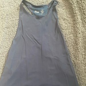 ZYIA racer back, mesh back tank